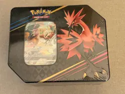 Pokemon TCG Crown Zenith Galarian Zapdos Tin-Brand New/Factory Sealed (5 Packs) - Image 2