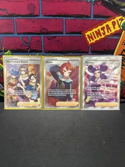 Pokemon TCG Trainer Lot Of 3 Lost Origins Miss Fortune Arezu And Fantina NM LOT - Image 1