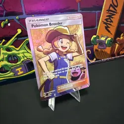 Pokemon Breeder (Full Art) Ultra Rare Shining Legends 73/73 NM - Image 2