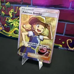 Pokemon Breeder (Full Art) Ultra Rare Shining Legends 73/73 NM - Image 3