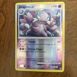 Drapion 23/130 Diamond and Pearl Reverse Holo Excellent Condition Pokemon - Image 1