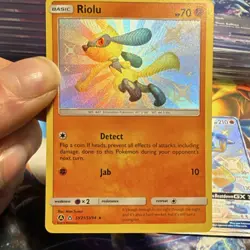 Pokemon TCG Holo GX Lot Riolu Lucario Hidden Fates Shiny Vault MINTY SINGLES - Image 2