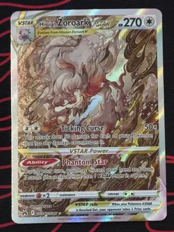 Pokemon TCG - Hisuian Zoroark VSTAR Galarian Gallery GG56/GG70 - Crown Zenith - Image 1