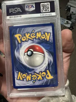 1999 POKEMON BASE SET SHADOWLESS #83 MAINTENANCE PSA 9 - Image 2