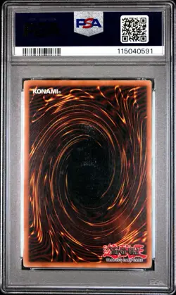2008 Yu-Gi-Oh! Vampire's Curse Phantom Darkness PTDN 1st Edition UTR PSA 6 - Image 2
