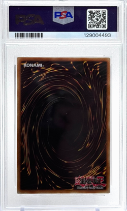 2002 Yu-Gi-Oh! Blue-Eyes White Dragon Dark Duel Stories DDS-001 PSA 9 Mint TCG - Image 2