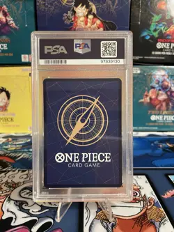 One Piece EN Silvers Rayleigh OP08-118 Manga Alternate Art PSA 10 - Image 2