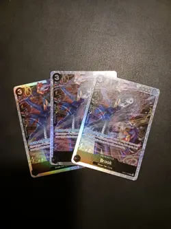 X3 One Piece Card Game TCG Brook EB01-046 SR M/NM Condition - Image 1