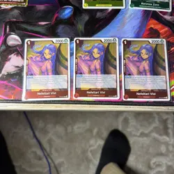 One Piece - Nefeltari Vivi OP13-012 R Foil Playset (x3) - Carrying on His Will - Image 2