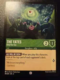 The Fates - Only One Eye 89/204 Common Ursula's Return Disney Lorcana TCG - Image 1