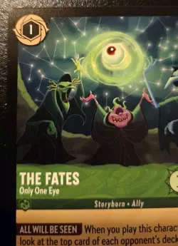 The Fates - Only One Eye 89/204 Common Ursula's Return Disney Lorcana TCG - Image 2