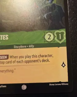 The Fates - Only One Eye 89/204 Common Ursula's Return Disney Lorcana TCG - Image 5