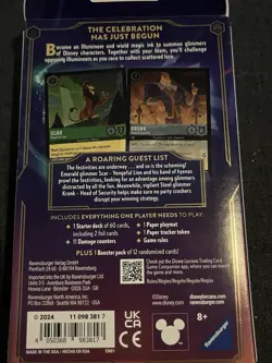 Disney Lorcana Shimmering Skies Emerald & Steel Starter Deck - Scar & Kronk New - Image 4