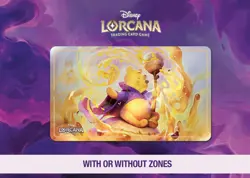 Disney Lorcana Playmat - Winnie the Pooh - Hunny Wizard – Enchanted - Fabled Se - Image 1