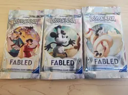 1x DISNEY LORCANA SET 9 FABLED BOOSTER PACK - Image 1