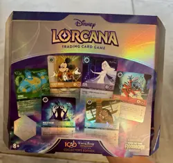 Disney Lorcana 100th Anniversary Collector’s Edition Gift Set – TCG New - Image 1