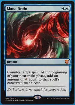 Mana Drain Commander Legends MINT Blue Mythic Rare CARD (511683) ABUGames - Image 1