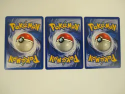 Pokemon Base Set Starters - Bulbasaur Charmander Squirtle - Exact Cards! - Image 5