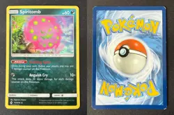 SPIRITOMB 112/214 UNB UNBROKEN BONDS POKEMON CARD TCG LP 2019 HOLO - Image 1