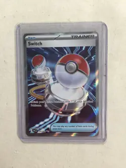 Trainer Switch 123/94 Phantasmal Flames Pokemon Card - Image 1