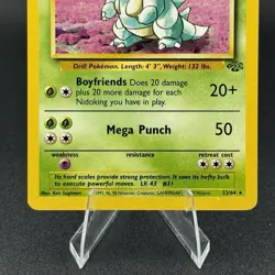 Nidoqueen 23/64 Jungle Rare Non-Holo Vintage Pokemon TCG Card - Image 3