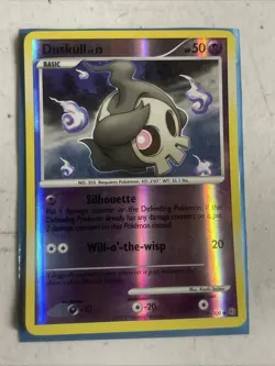 Pokemon Card 2008 Stormfront - Duskull 59/100 Reverse Holo - Image 1