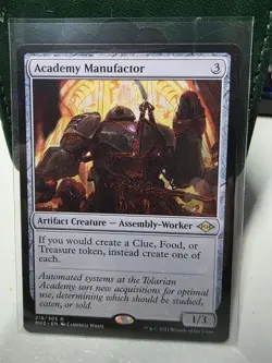 Academy Manufactor x1 MTG Card Modern Horizons 2 - NM Artifact Food Commander - Image 1