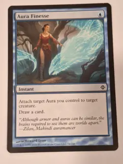 Aura Finesse - Rise of the Eldrazi - Magic the Gathering MTG Nice! - Image 1
