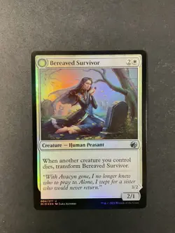 Bereaved Survivor - Foil - Innistrad: Midnight Hunt - Magic the Gathering - MTG - Image 1