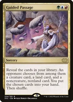 Guided Passage 224 Rare Double Masters 2022 2X2 MTG - Image 1