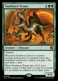 MTG Vaultborn Tyrant NM-Mint Outlaws of Thunder Junction: The Big Score - Image 1