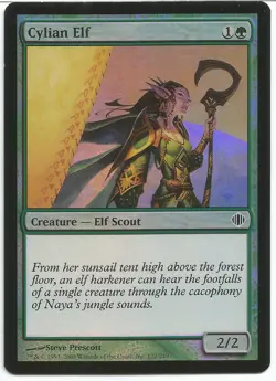 MTG Cylian Elf FOIL Shards of Alara Common LP - Image 1