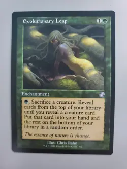 MTG Evolutionary Leap Time Spiral Remastered Timeshifted Rare - Image 1