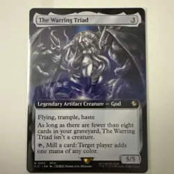 The Warring Triad (Extended Art) Commander: Final Fantasy Regular - Image 1