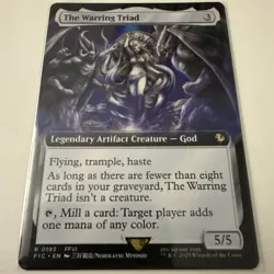 The Warring Triad (Extended Art) Commander: Final Fantasy Regular - Image 2