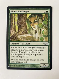 MTG Elvish Harbinger Lorwyn 207/301 Regular Uncommon - Image 1