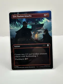 Fire Nation Attacks (Borderless) Avatar: The Last Airbender Foil - Image 1