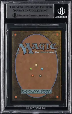 2001 MTG DECKMASTERS GARFIELD VS FINKEL FOIL R #7 NECROPOTENCE BGS 9 - Image 2