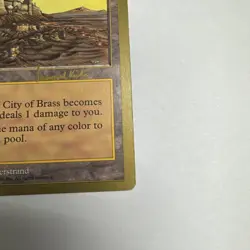 MTG - City Of Brass -1997 Janosch Kuhn - World Championship Decks - Image 4