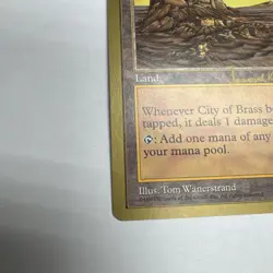 MTG - City Of Brass -1997 Janosch Kuhn - World Championship Decks - Image 5