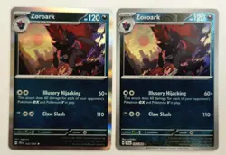 ZOROARK - #032/064- Pokemon TCG Set Of (2) ▪Shrouded Fable▪Holo/Rev Holo▪LP - Image 1