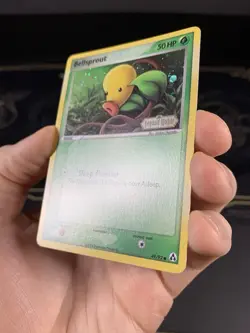 Pokemon Card Ex Legend Maker Bellsprout 49/92 2006 Reverse Stamped Holo NM - Image 4