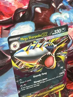 Pokemon TCG Mega Sharpedo ex - 061/094 Phantasmal Flames Double Rare Raw Card - Image 2