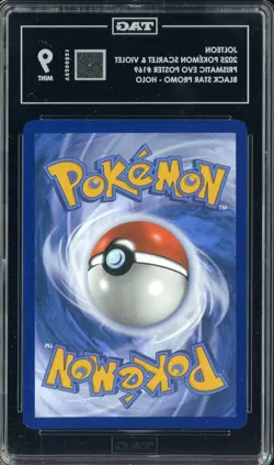 2025 Pokemon Scarlet & Violet Black Star Promo Holo Prismatic Jolteon TAG 9 #3 - Image 2