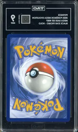 2025 Pokemon Mega Evolution Base Set #007 Psyduck Holo Black Star Promo TAG 9 #1 - Image 2