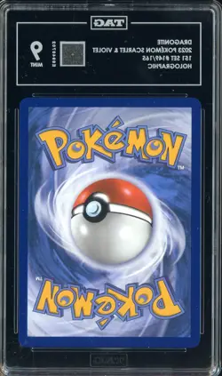 2023 Pokemon Scarlet & Violet 151 Set #149/165 Dragonite Holographic TAG 9 #1 - Image 2