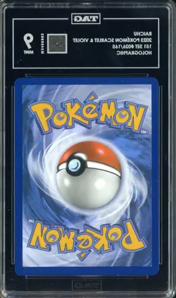 2023 Pokemon Scarlet & Violet 151 Set #026/165 Raichu Holographic TAG 9 #1 - Image 2