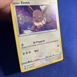 Eevee SWSH127 Sword & Shield Black Star Promo Cosmos Holo Pokemon TCG - NM (c) - Image 2