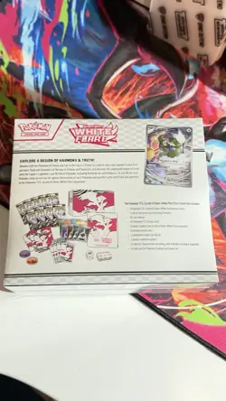 Pokemon TCG Scarlet Violet White Flare Elite Trainer Box ETB Sealed - Image 4