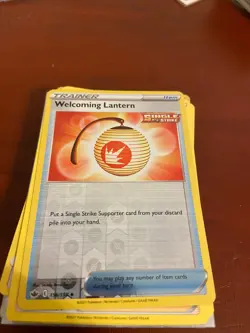 Welcoming Lantern 156/198 Uncommon Chilling Reign Pokemon TCG - Image 1